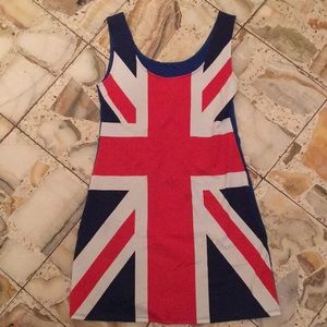 Union Jack dance costume